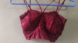 Lace Bralette Crop Top