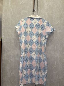 tennis collar dress