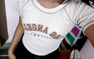 Y2K Angel Graphic Baby Tee