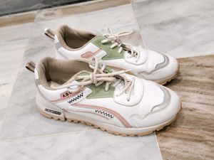 Stylish White &amp; Pastel Sneakers girlyyy