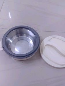 White Insulated Food Container