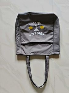 Cute Cat Face Tote Bag