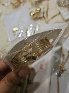 Elegant Stainless Steel Bangle Bracelet