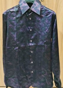 Stylish Parx silk Shirt beautiful floral print