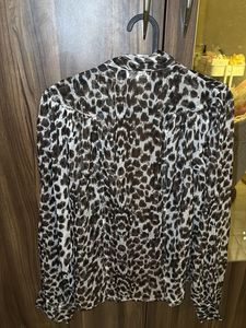 Animal Print Blouse
