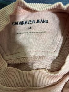 Calvin Klein Jeans Pink Sweatshirt