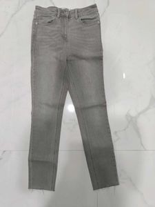 NEXT Grey Wash High rise Skinny Jeans