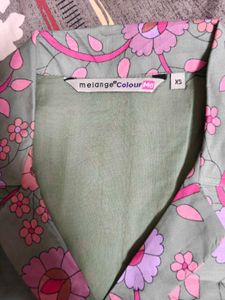 Floral Print Cotton Co-ord Set