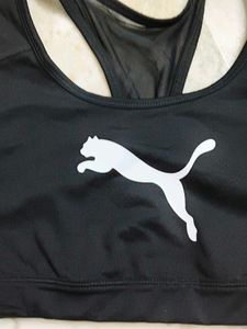 Puma Black Sports Bra