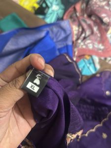 Vibrant Purple Embroidered Kurta Set