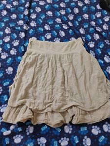 y2k midi grey skirt tiered with belt loop