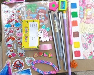 Cute Sticker & Stationery gift Set 26
