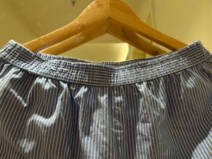 comfortable Striped Wide-Leg Pants