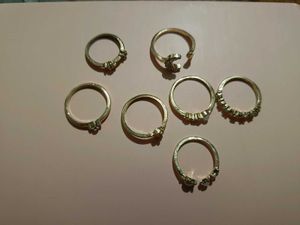 Set of 7 Fashion Rings