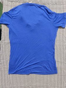 blue embellished y2k top