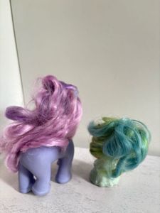 Vintage Unicorn and Doll Set