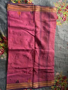 Cotton saree with blouse