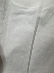Classic White straight Pants