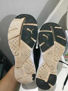 Puma Black White Sneakers