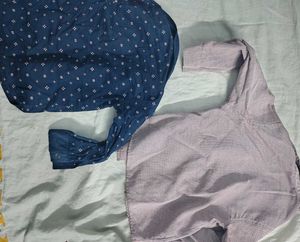 Boys' Long Sleeve Shirts (2 pcs)