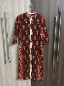 Floral Print Kurta