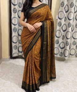Elegant Printed Saree