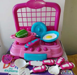 DORA KITCHEN SET Kids Pretend Play