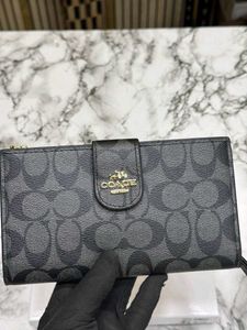 Coach Signature Canvas Wallet