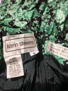 4529. Green Floral Mini Dress