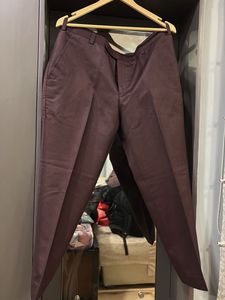 Men's Maroon Blazer 3 pc Suit