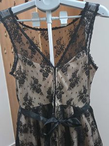 Elegant Lace Sheer Dress