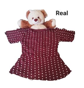 Chic Polka Dot V-Neck Peplum Top