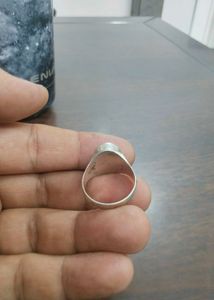Aqiq Silver Ring