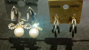 Earrings - Two Pairs