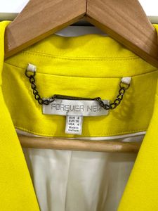 FOREVER NEW Bright Yellow Blazer