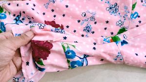 Pink Floral Fit &amp; Flare Dress