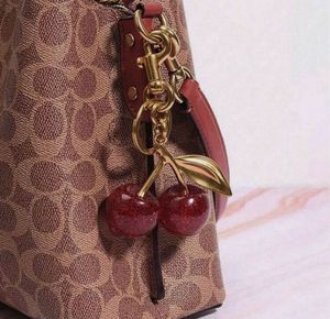Cute Cherry Keychain