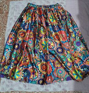 Vibrant Bohemian Maxi Skirt