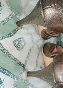 Sparkling Heeled Sandals