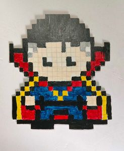 🦸🏻Young Artist Pixel Art Marvel Characters