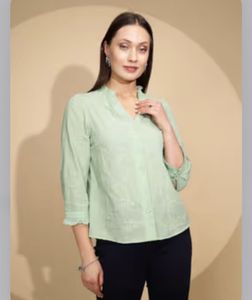 Elegant Mint Green Embroidered Kurta