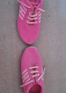 Pink Casual Sneakers