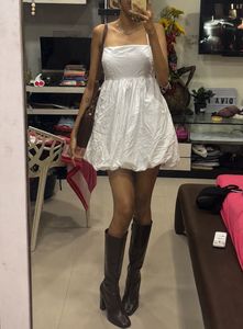 Chic White Mini Dress