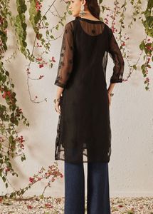 ADABrand Combo Of Chiknkari Kurtas And Plazo