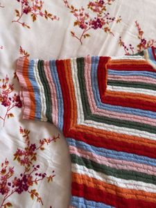 Striped Short Sleeve T-Shirt