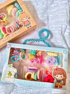 Cute Hair Accessories Set for Kids yellow