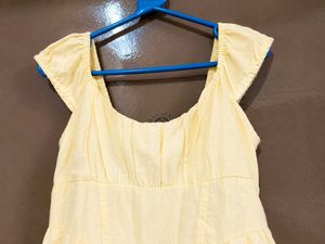 butter yellow mini corset dress⭐🐝