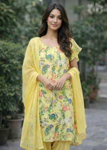 Floral Print only kurta.. you can  combine with ye