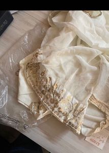 Elegant Embroidered White Kurta Set