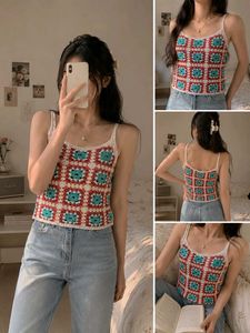 Boho Crochet Cami Top